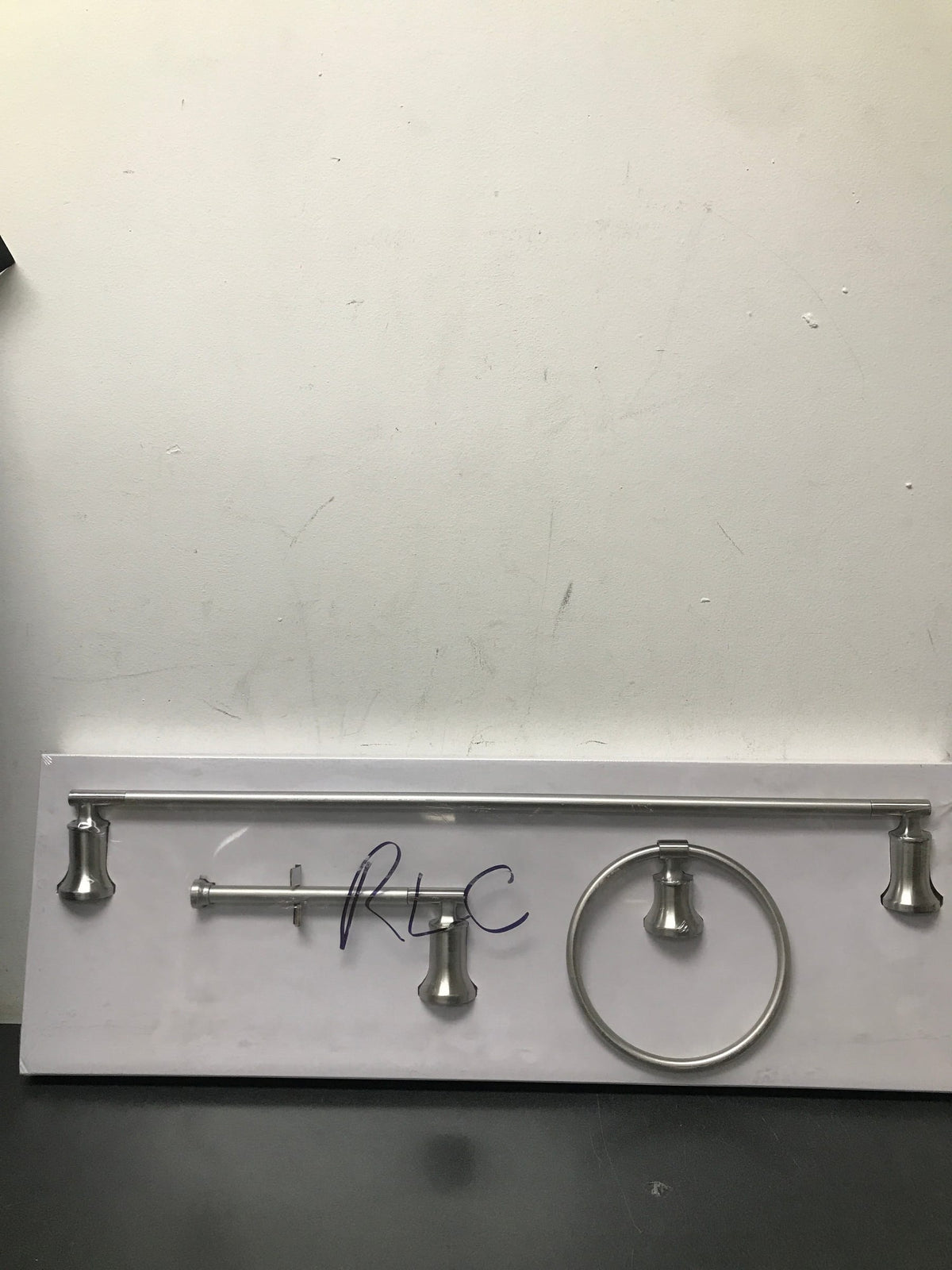 Glacier Bay Oswell 3Piece Bath Hardware Towel Bar Set in Brushed Nickel