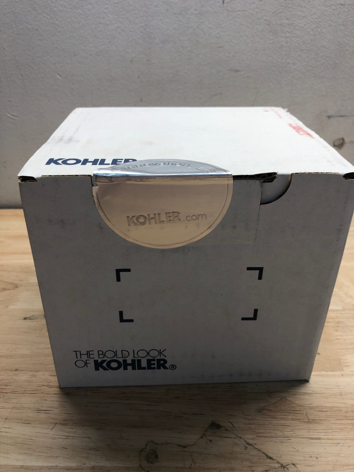 Kohler K-939-G-2MB Purist 1.75 GPM Single Function Shower Head with MasterClean Sprayface and Katalyst Air-Induction Technology - Vibrant Brushed Moderne Brass