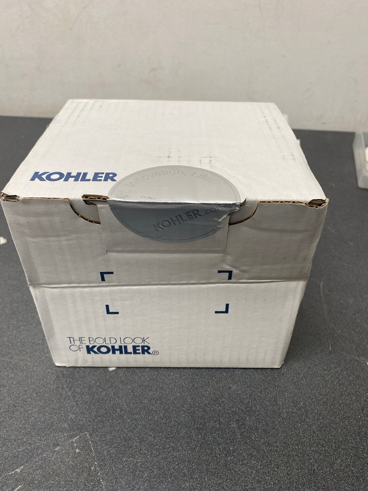 Kohler K-72774-G-CP Artifacts 1.75 GPM Single Function Shower Head with MasterClean Sprayface and Katalyst Air-Induction Technology - Polished Chrome