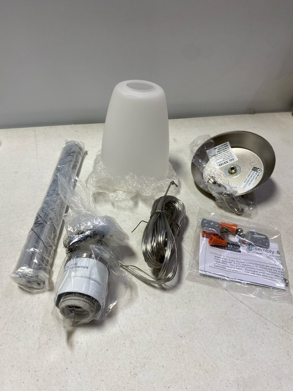 Progress Lighting P500029-009 Leap Single Light 5" Wide Mini Pendant - Brushed Nickel