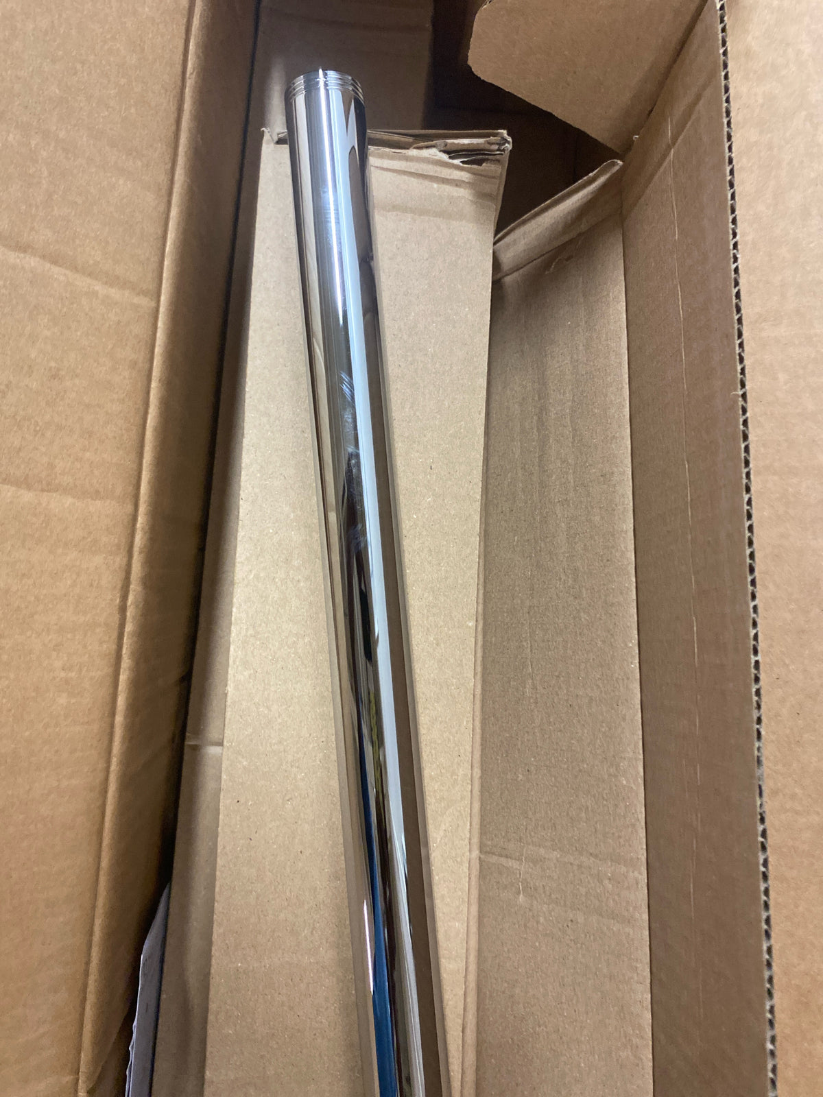 Rohl ZA386-APC Floor Pillar Unions - Polished Chrome