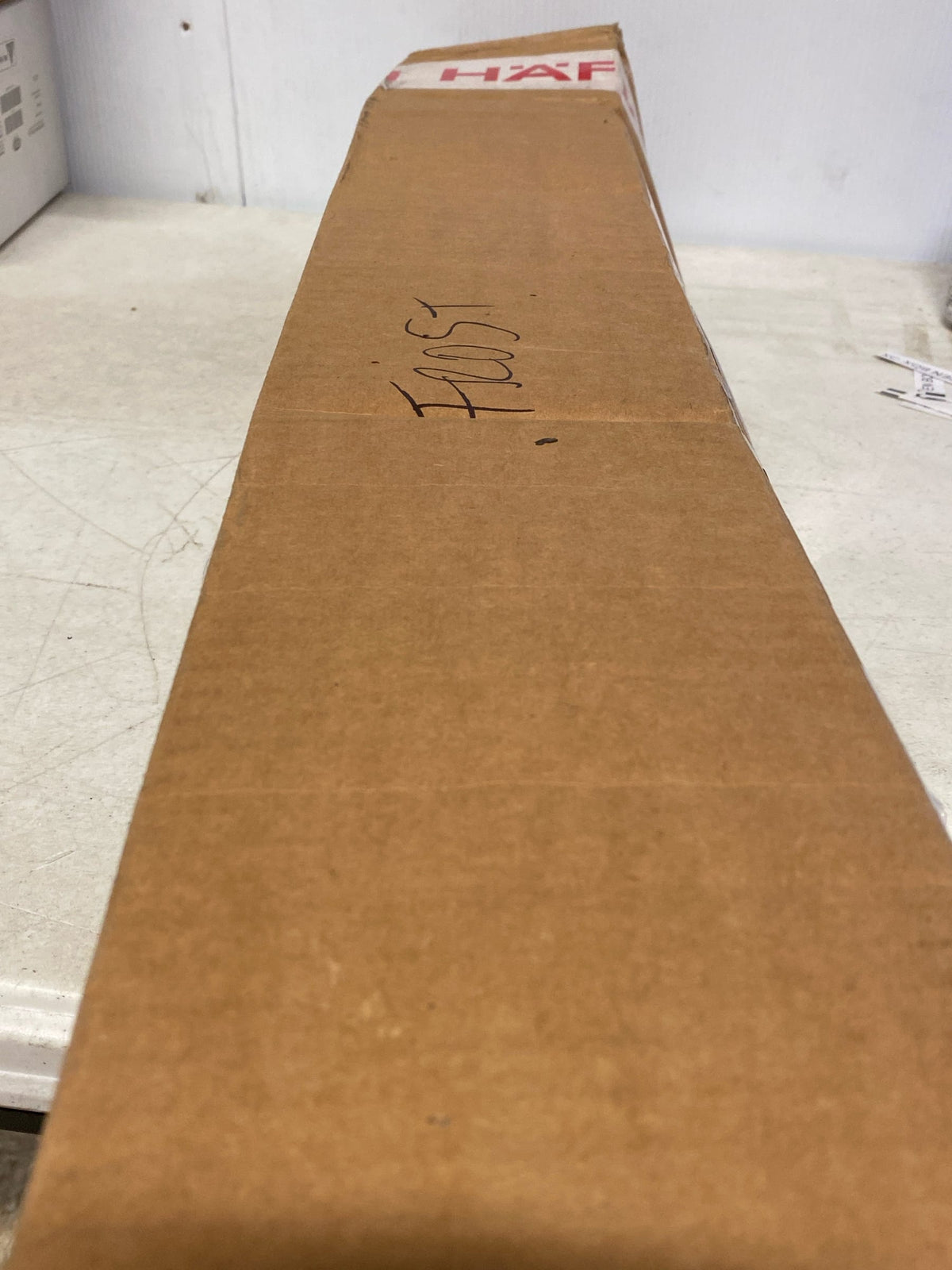 Hafele 801.78.994 35-3/4" Long Wardrobe Tube with End Supports - Matte Gold