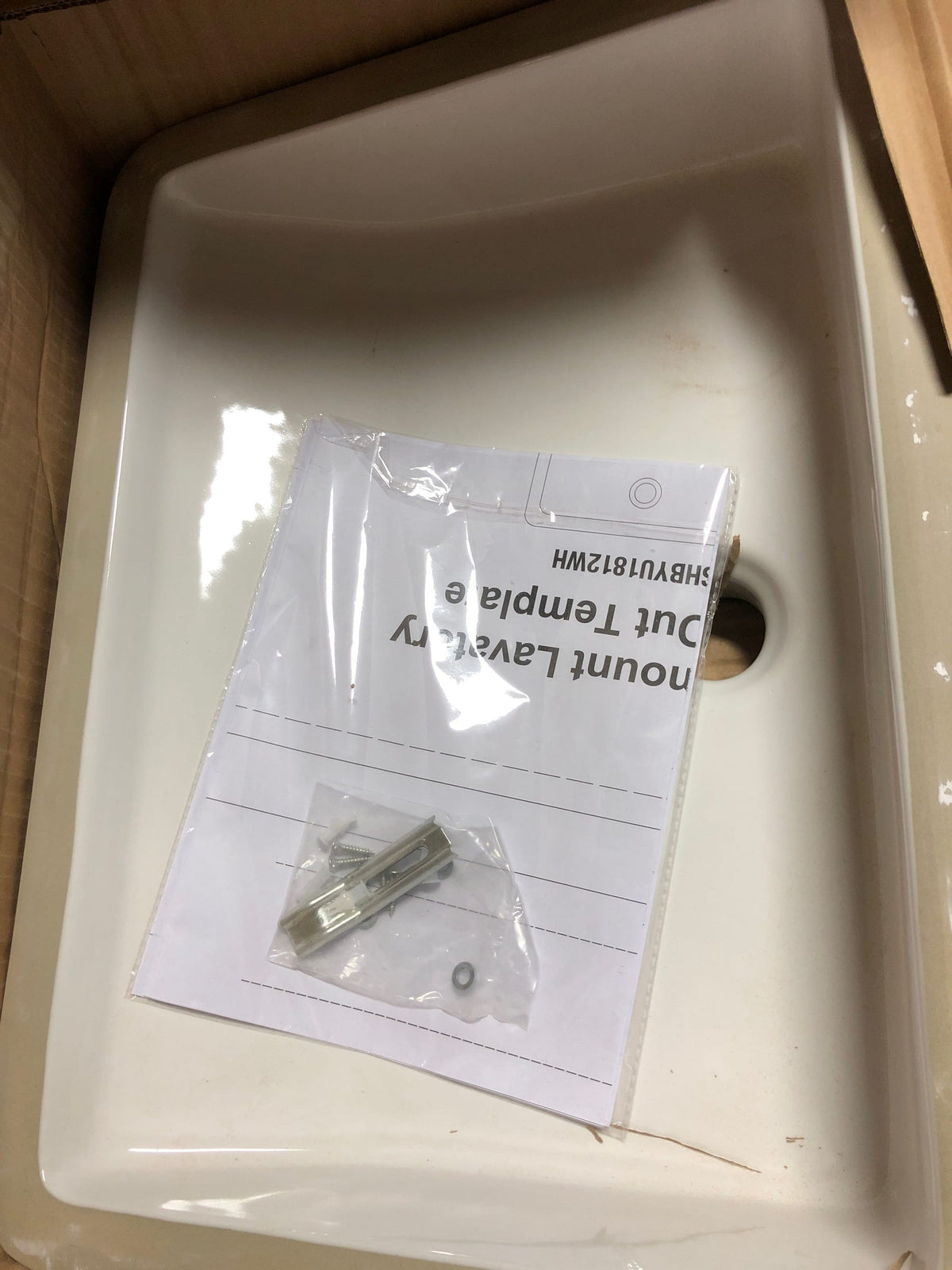 Signature Hardware SHBYU1812WH Boylan 20" Porcelain Undermount Bathroom Sink - White