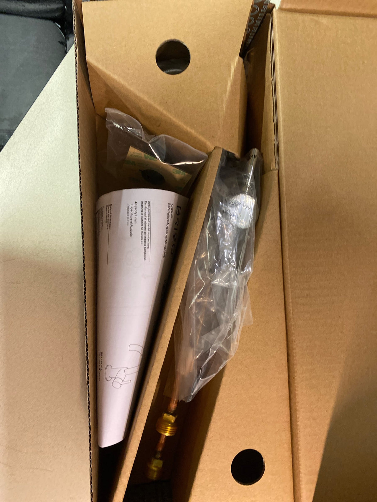 Brizo 65175LF-BN Odin 1.5 GPM Single Hole Bathroom Faucet Less Drain Assembly - Brilliance Brushed Nickel