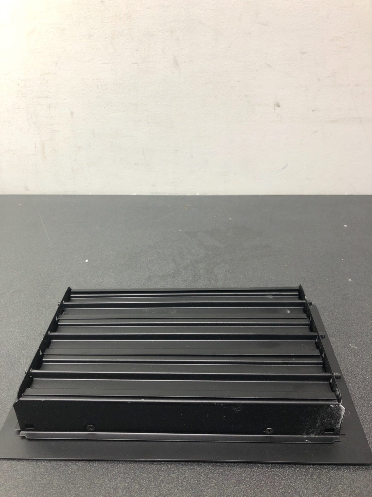 Signature Hardware 445747 Baer Steel Wall Register - 6" x 10" - Black