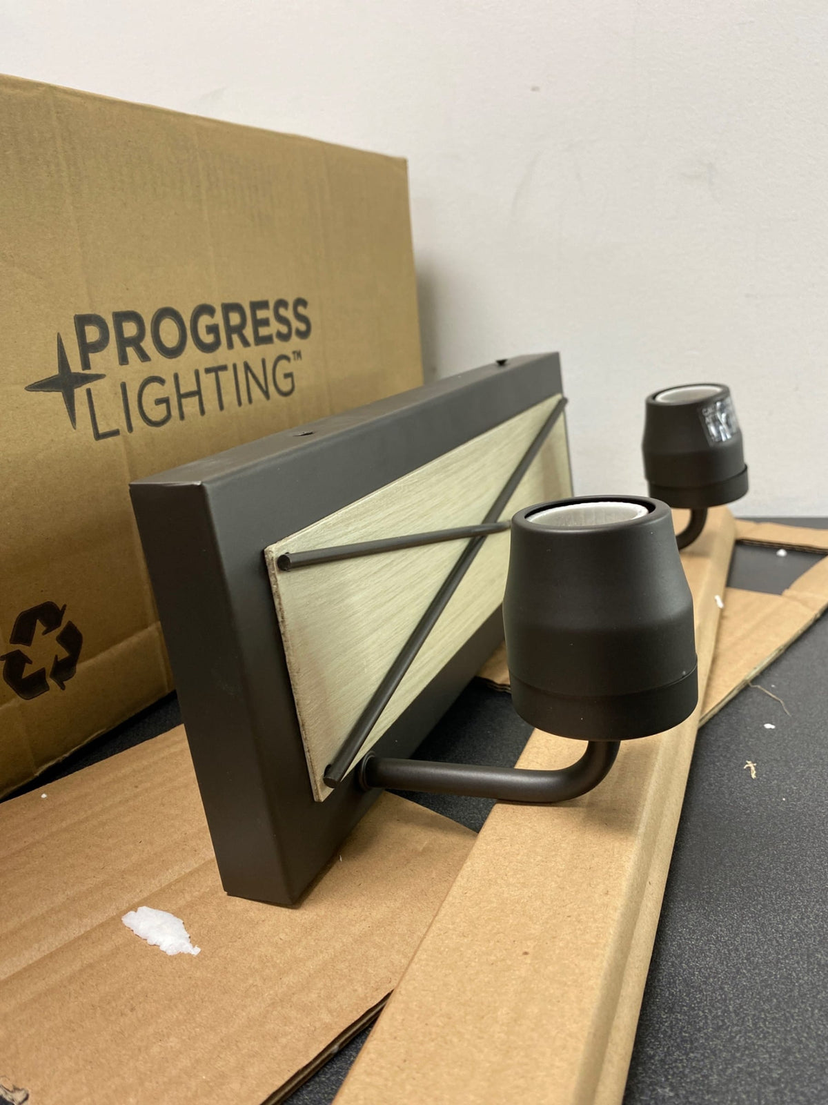 Progress Lighting P300230-143 Briarwood 2 Light 15" Wide Bathroom Vanity Light - Graphite