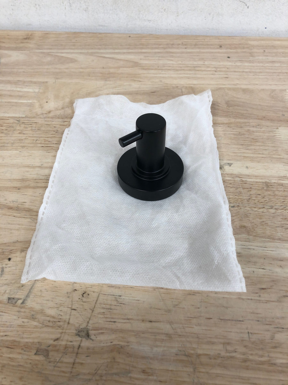 Signature Hardware 483945 Lexia Single Robe Hook - Matte Black