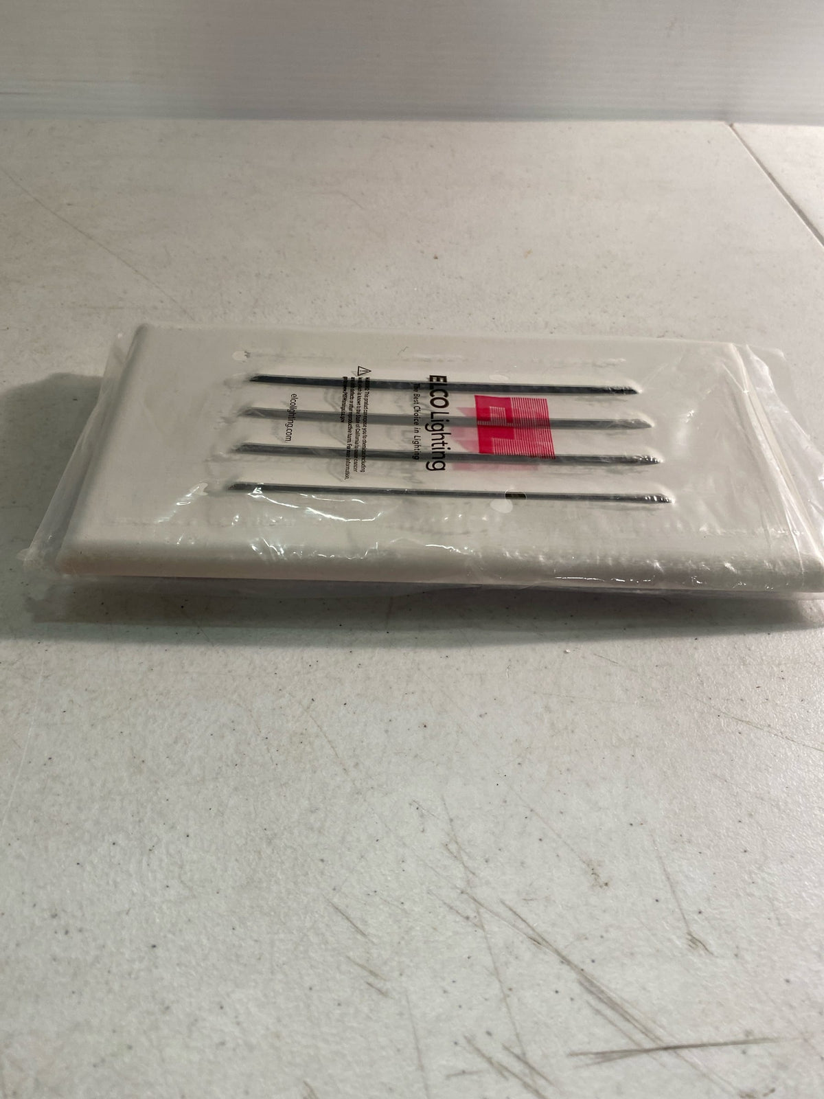 Elco Elst10 Replacement Louvered Faceplate - White