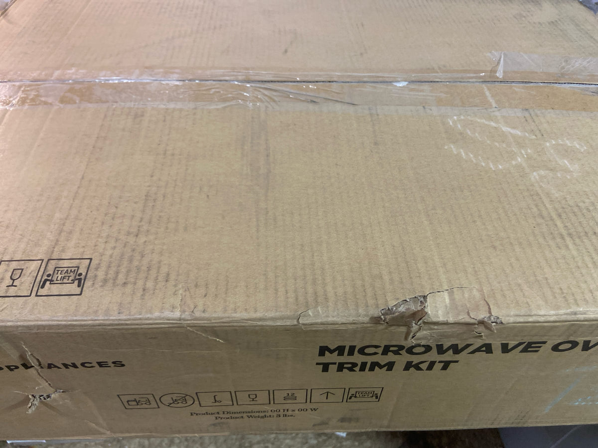 GE JX9152DJWW 27" Built-In Microwave Trim Kit - White