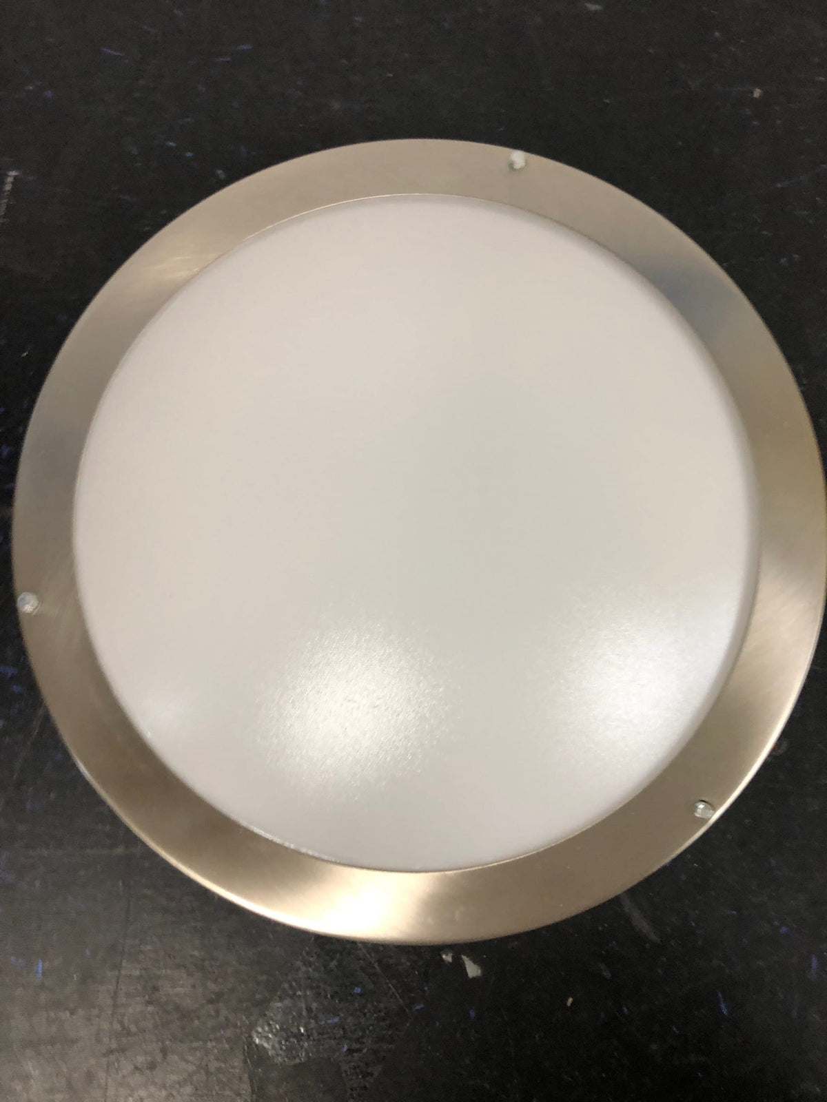 Minka Lavery 712-84-L Vantage 12" Wide Round LED Flush Mount Ceiling Fixture - Brushed Nickel