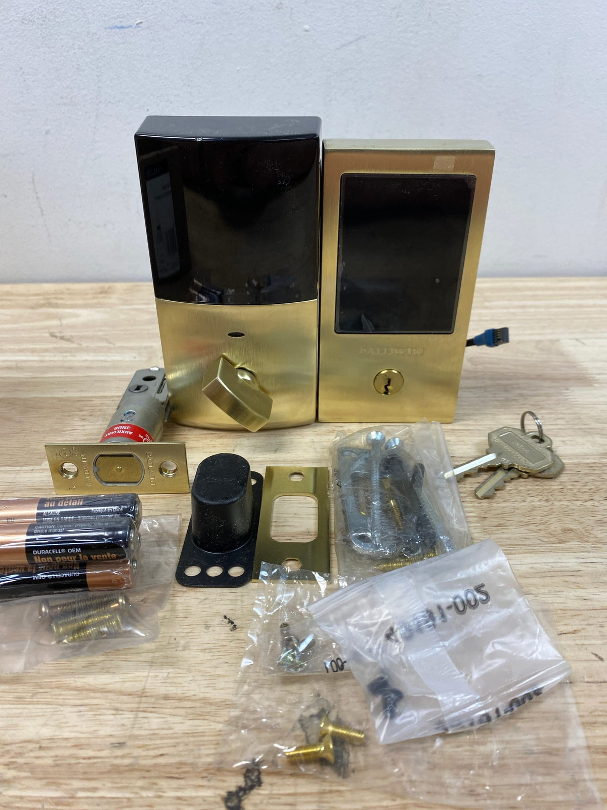Baldwin 8225044 Touchscreen Minneapolis Standalone Deadbolt - Satin Brass