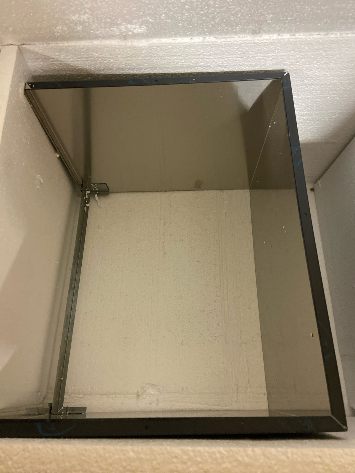 Trade-Wind DC7201S 7200 and S7200 Series Duct Cover for Outdoor Single Exhaust Hoods from 9 to 10 Foot Ceilings - Stainless Steel