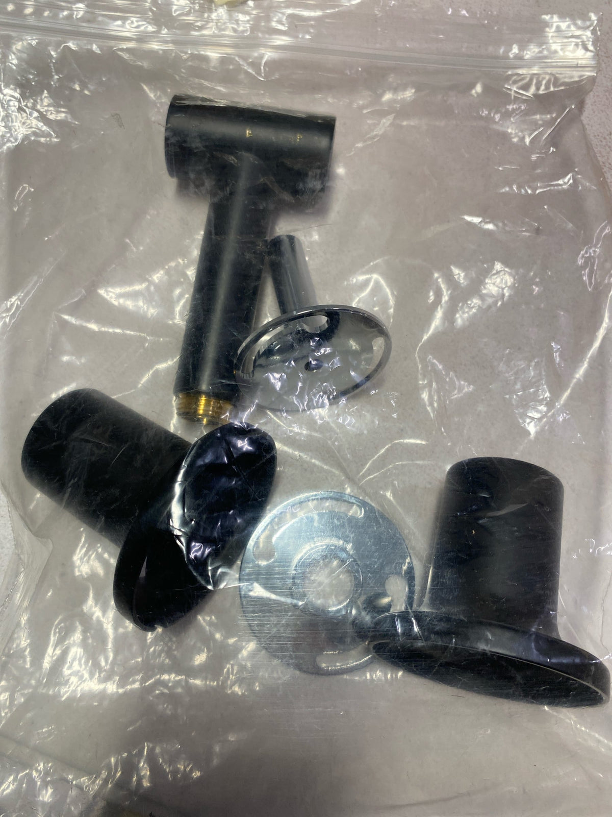 Pfister HSK-70SHWB Modern Round Retrofit Shower with Hand Shower, Slide Bar, Shower Arm, and Hose - Matte Black