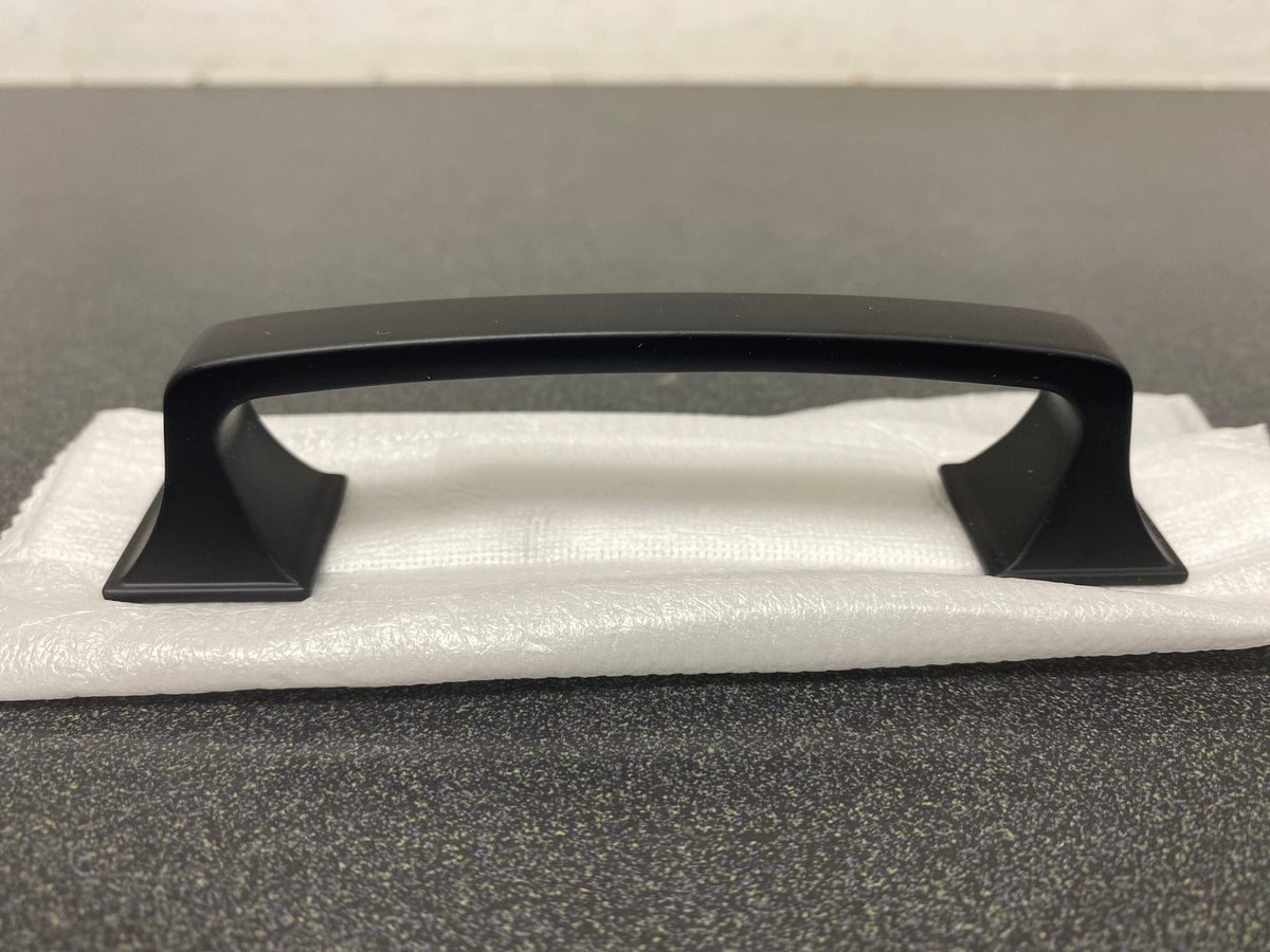 Amerock BP36775FB Ville 3-3/4 Inch Center to Center Handle Cabinet Pull - Matte Black