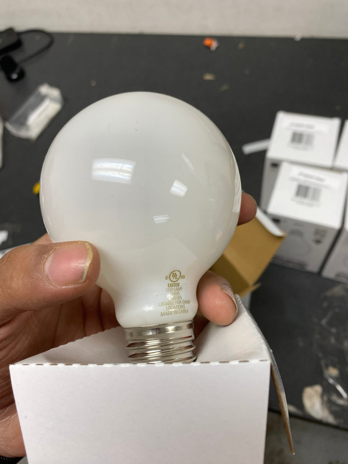Bulbrite 7W LED G25 Light Bulb
