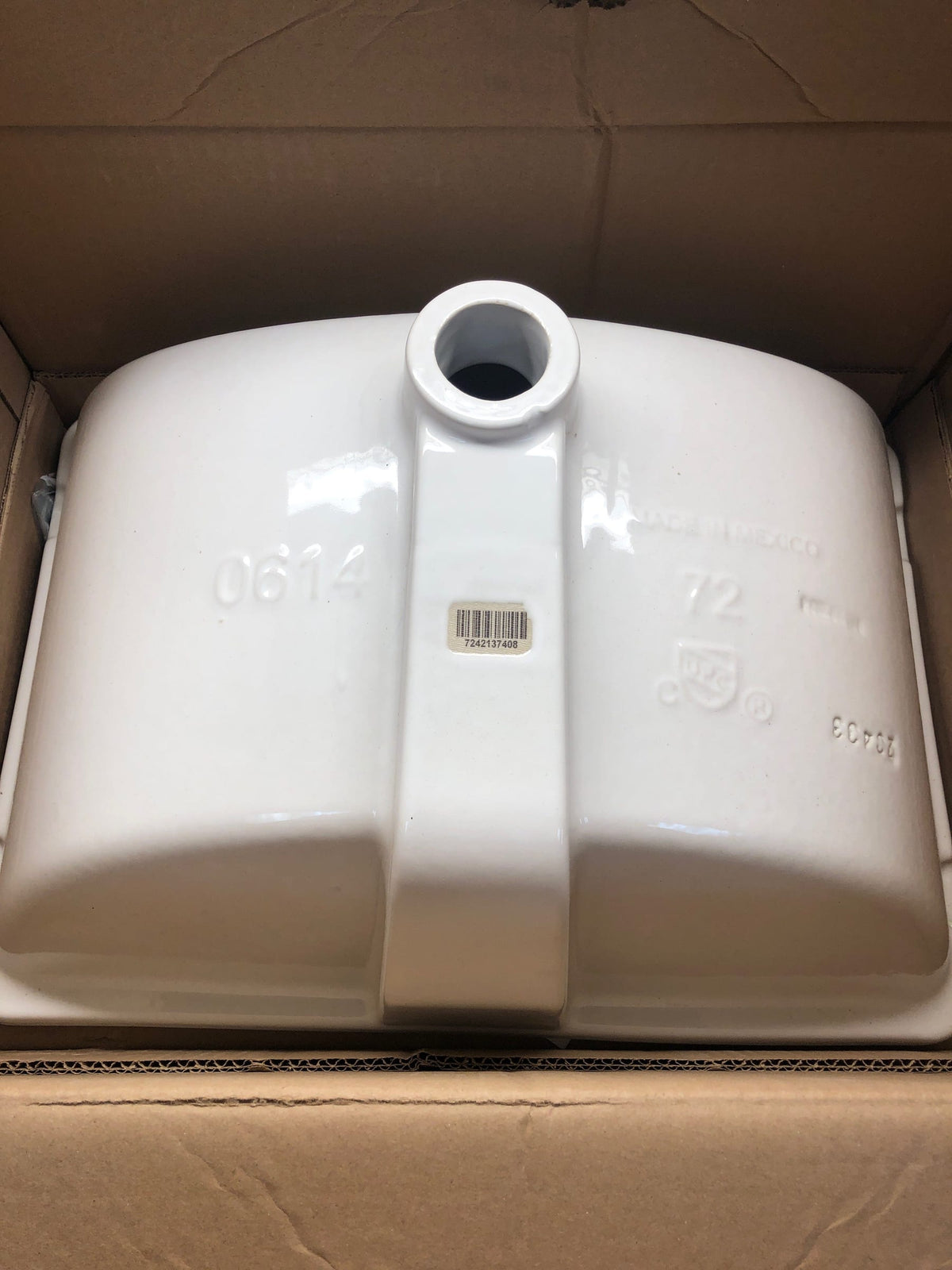 American Standard 0614300.020 Studio 18-1/4" Undermount Porcelain Bathroom Sink - White