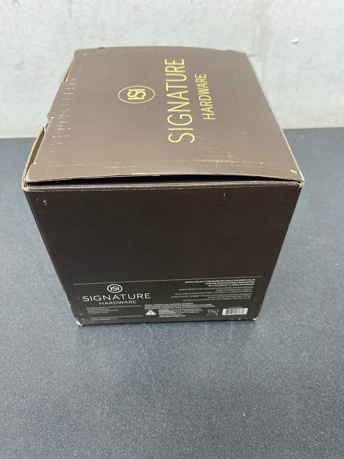 Signature Hardware SH5001SSGG Simple Select Pressure Balance Rough In Valve - N/A