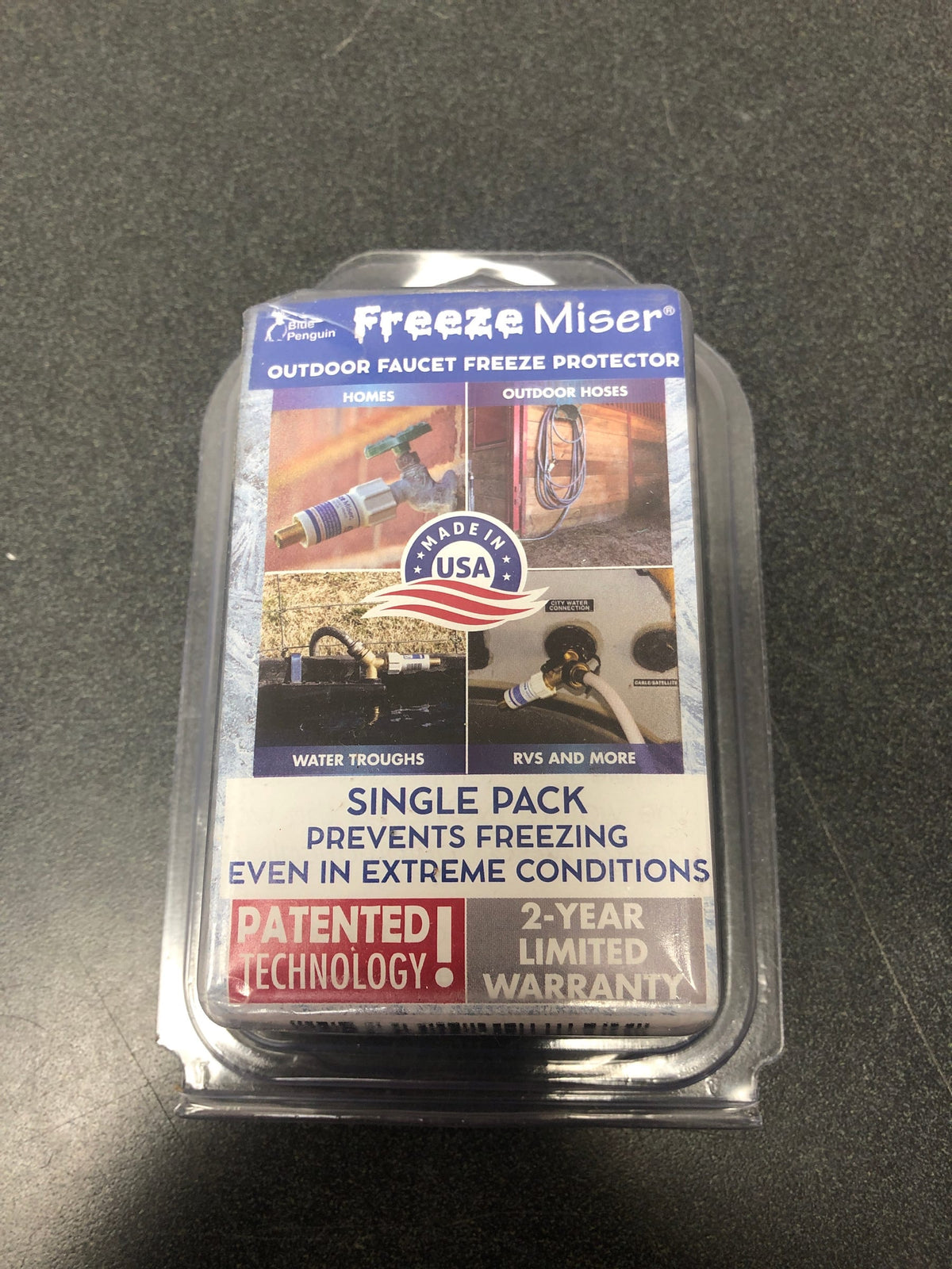 Freeze miser 6000-01 Outdoor Faucet Freeze Protector