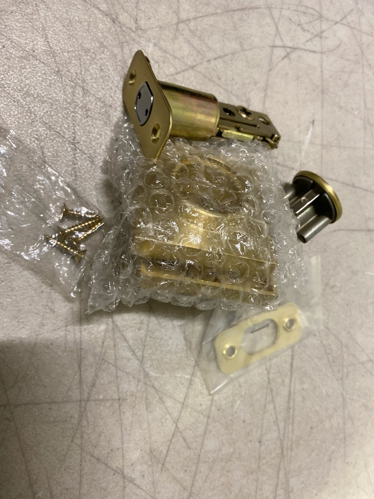 Miseno MLK1228SB Lorton Single Cylinder Keyed Entry Deadbolt - Satin Brass