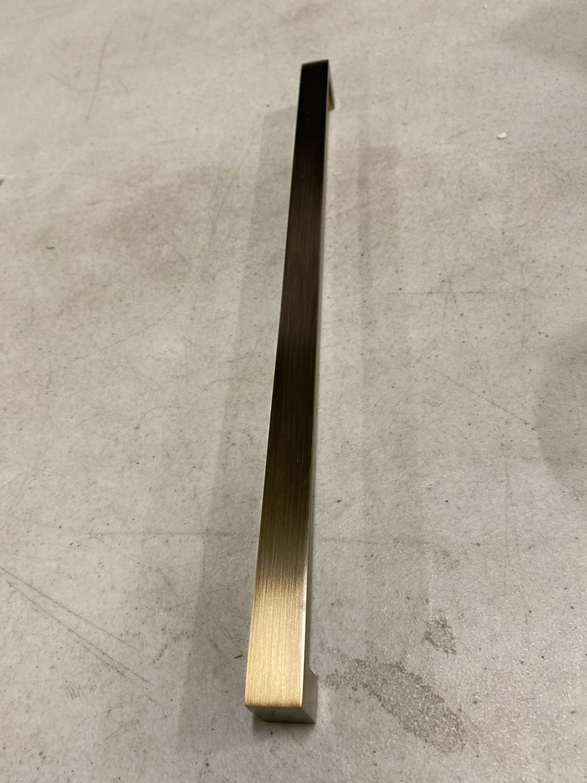 Signature Hardware 479493 Gebara 12-5/8 Inch Center to Center Bar Cabinet Pull - Antique Brass