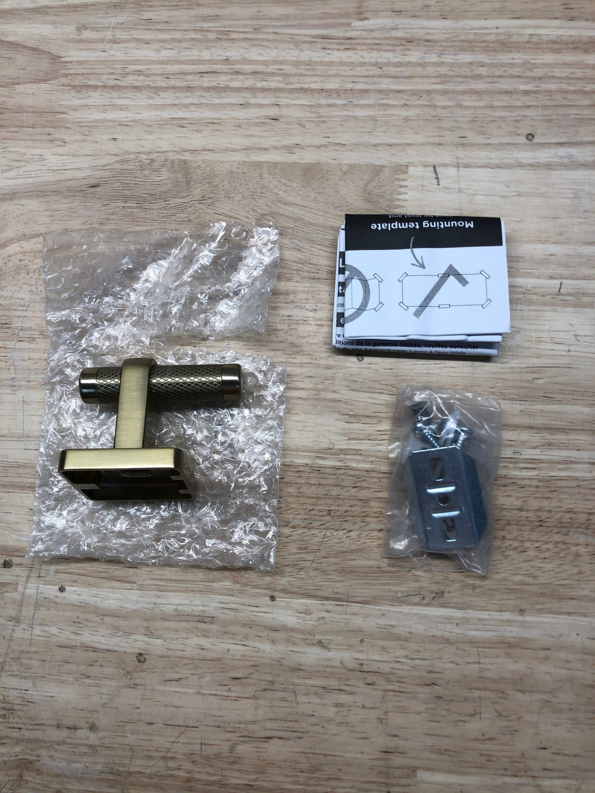 Amerock BH36563BBZ Esquire Robe Hook - Golden Champagne