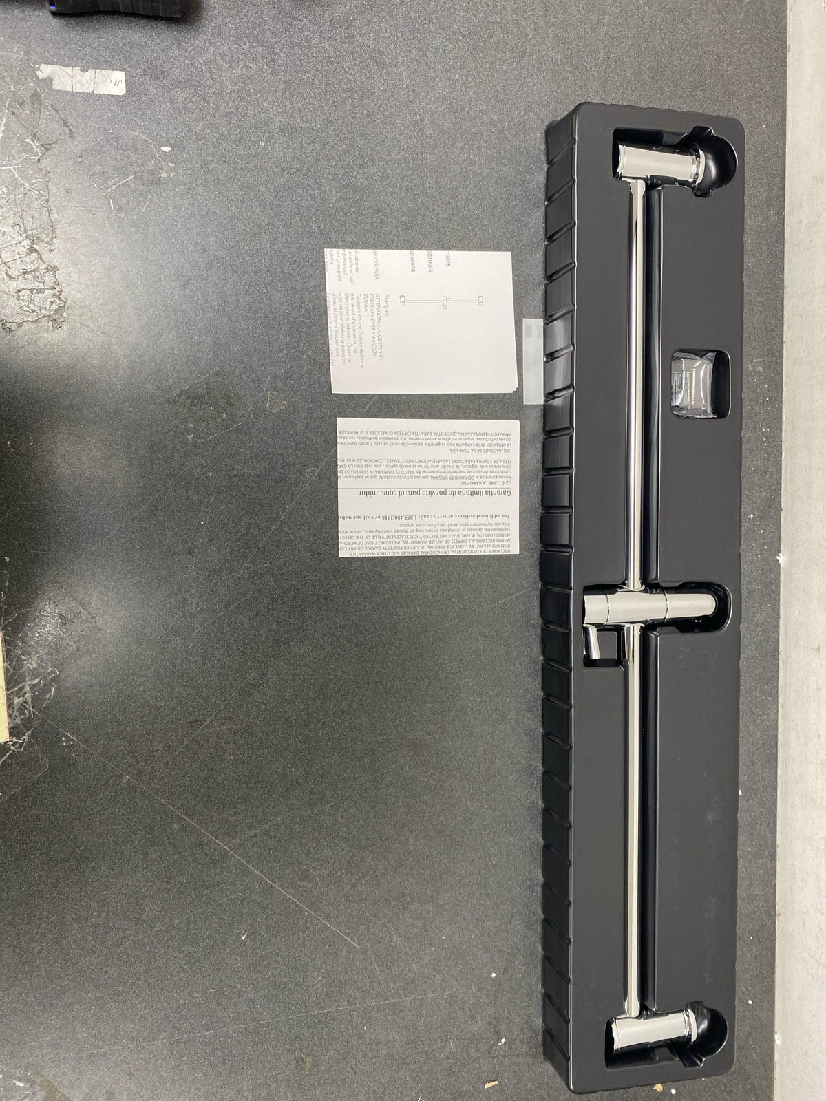 Miseno 28" Slide Bar with Adjustable Handshower Mount