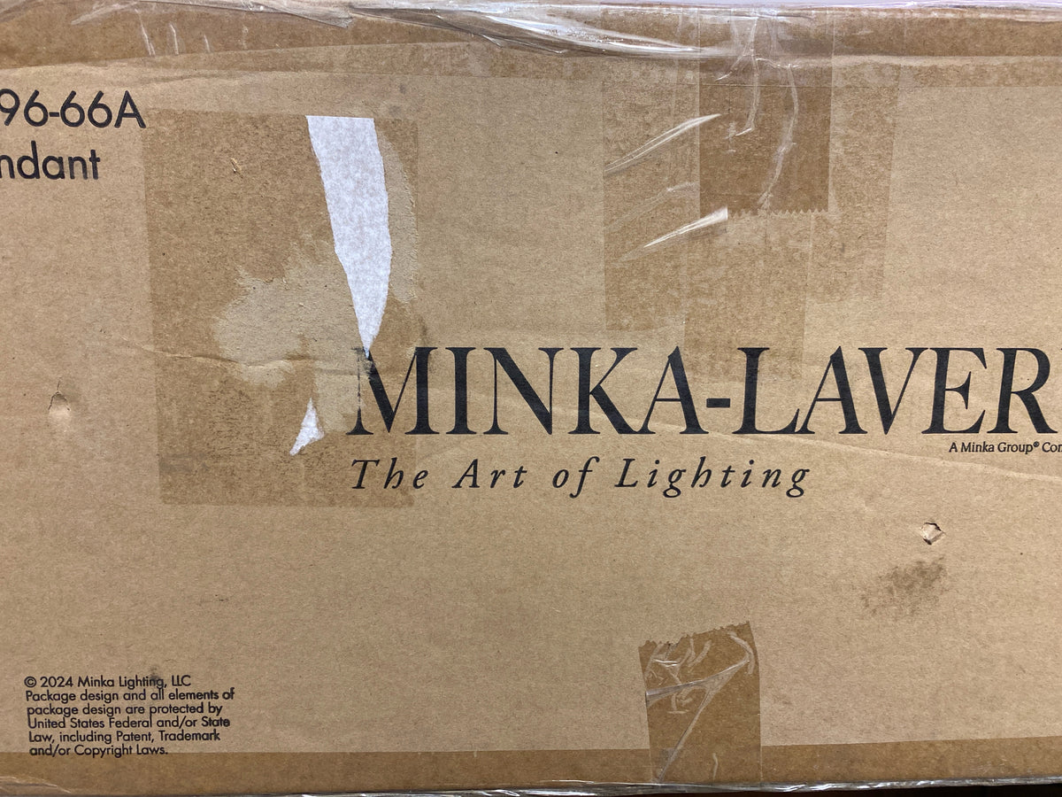 Minka Lavery 5396-66A Headington 4 Light 24" Wide Chandelier - Coal
