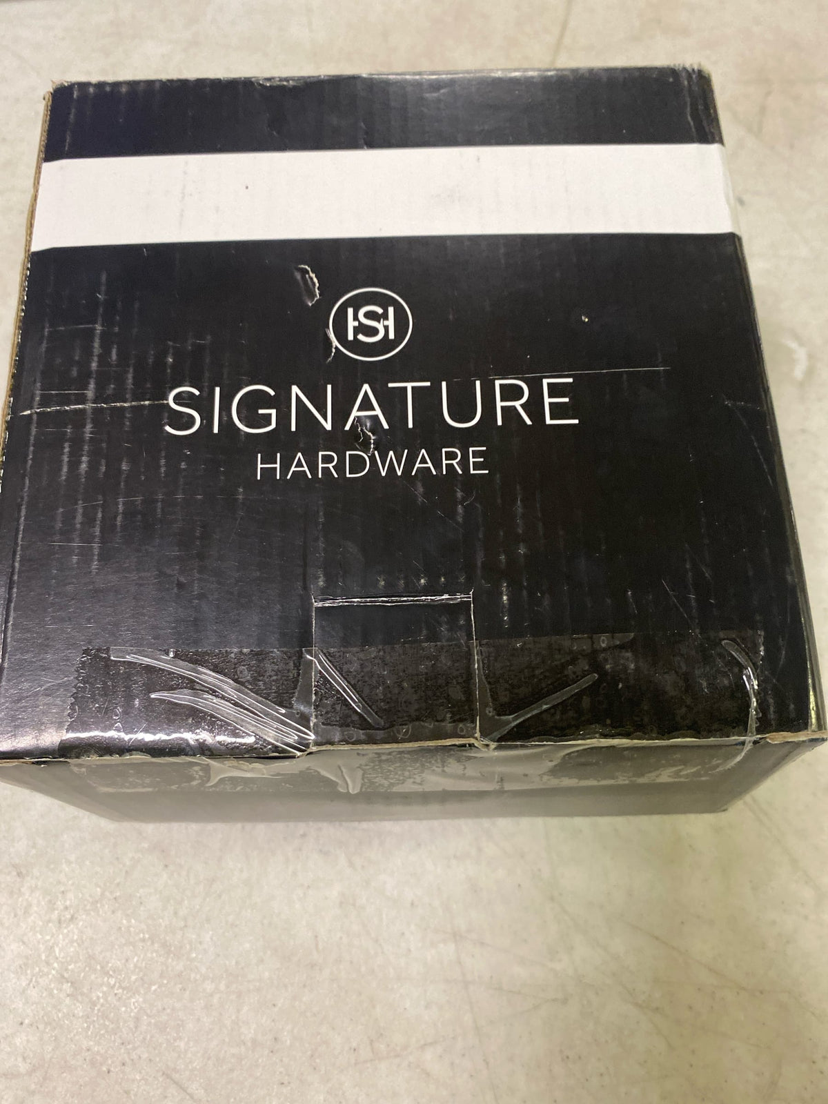 Signature Hardware SH607ZBN Adelphi 4-1/2" Pattern Grate Linear Shower Drain*NEW