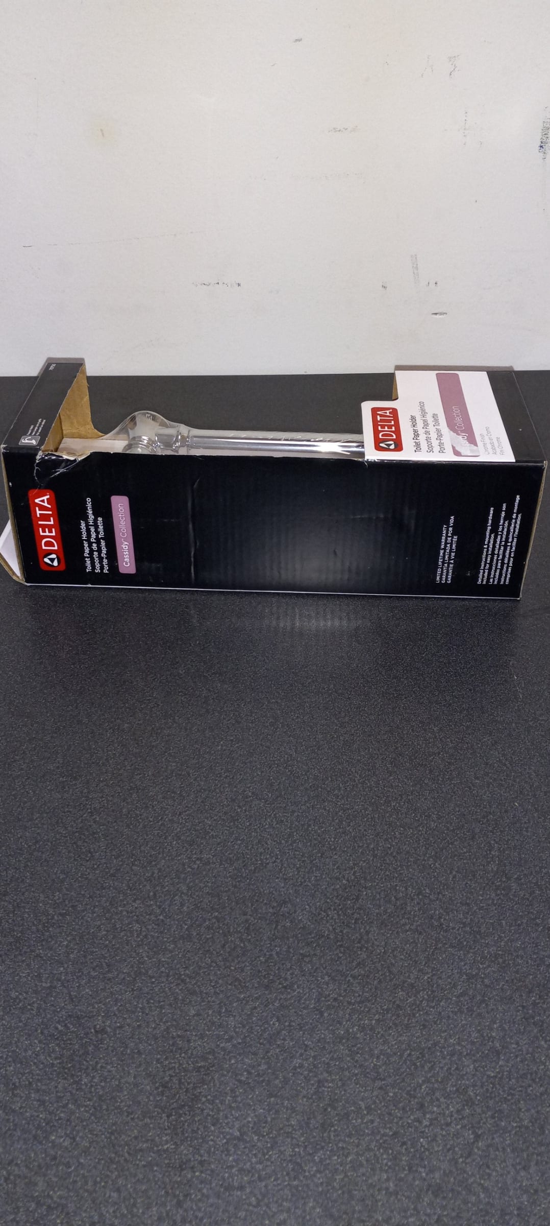 Delta Cassidy Single Bar Tissue Holder