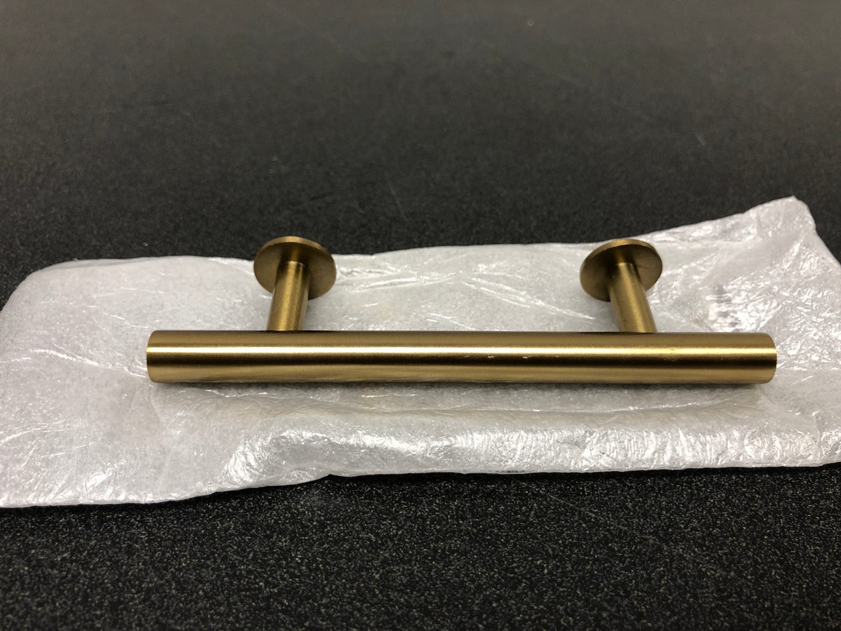 Amerock BP37390BBZ Radius 3 Inch Center to Center Bar Cabinet Pull - Golden Champagne