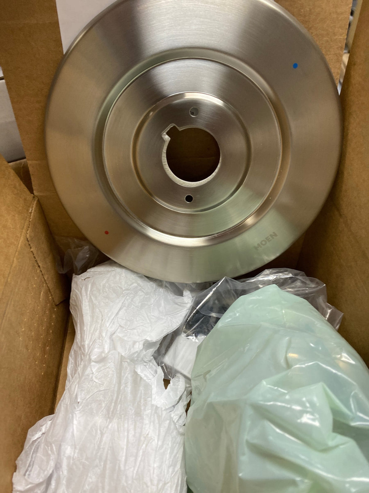Moen T2903EPBN Nickel Manual 1-Handle Shower Valve Trim