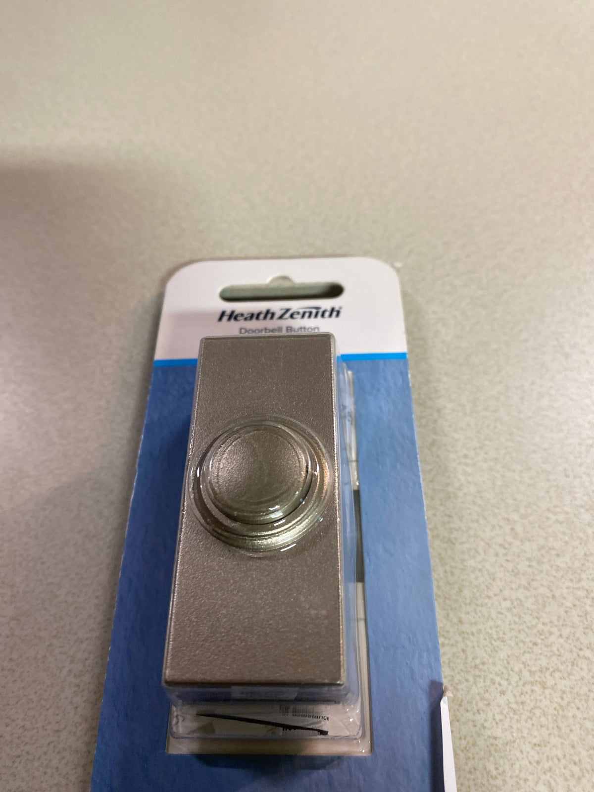 Globe Electric 91009257 Heath Zenith Wireless Push Doorbell - Nickel