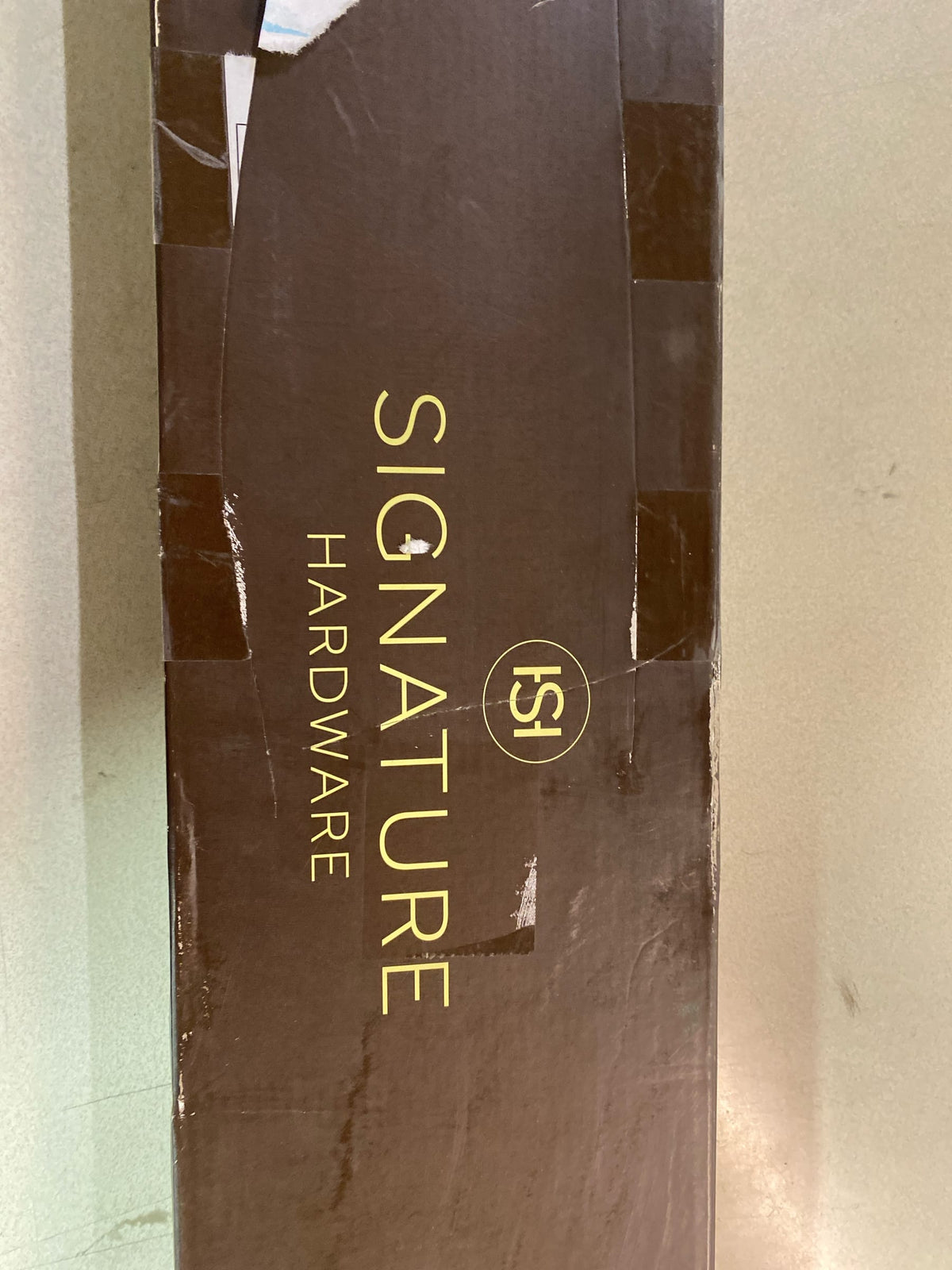 Signature Hardware 476856 28" Slide Bar for Hand Showers - Brushed Gold