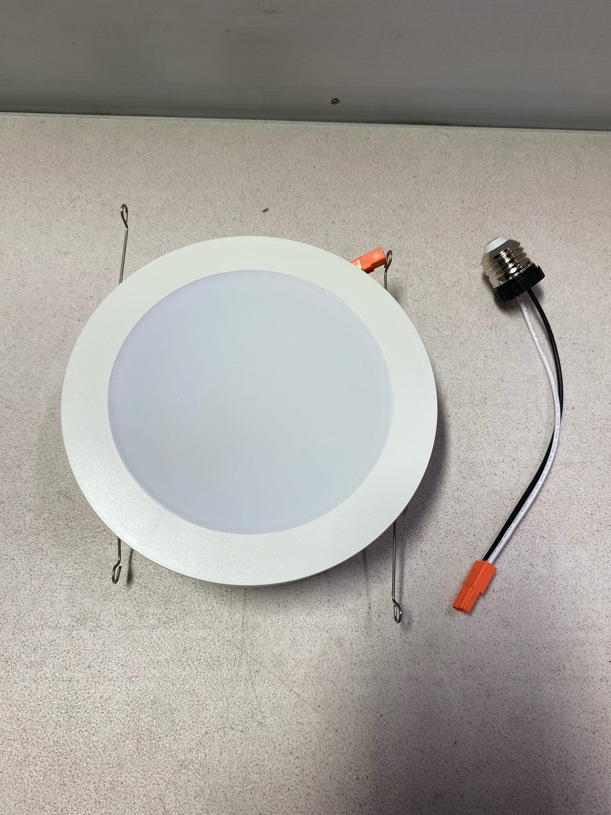 Satco Lighting S11892 ColorQuick 6" Integrated LED Shower Recessed Trim and New Construction , Remodel Housing- IC Rated and Airtight - Matte White