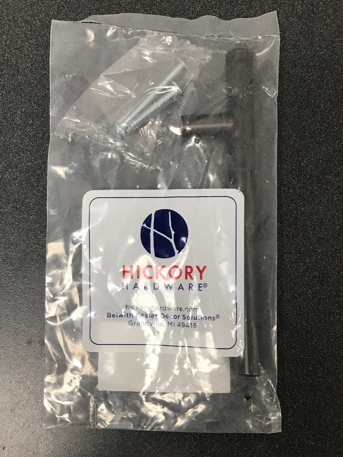 Hickory Hardware HH075593-VB Contemporary 3" (76mm) Center to Center Round Bar Cabinet Handle / Round Bar Drawer Pull - Vintage Bronze