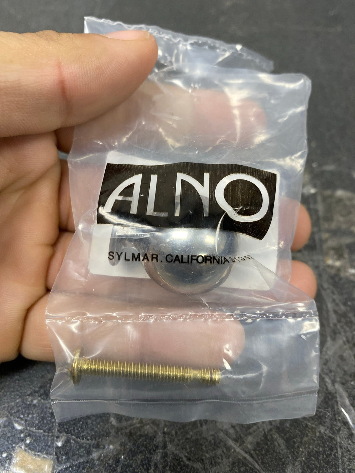 Alno A1032-PN Knobs 1" Round Ball Sphere Solid Brass Cabinet Knob Drawer Knob - Polished Nickel