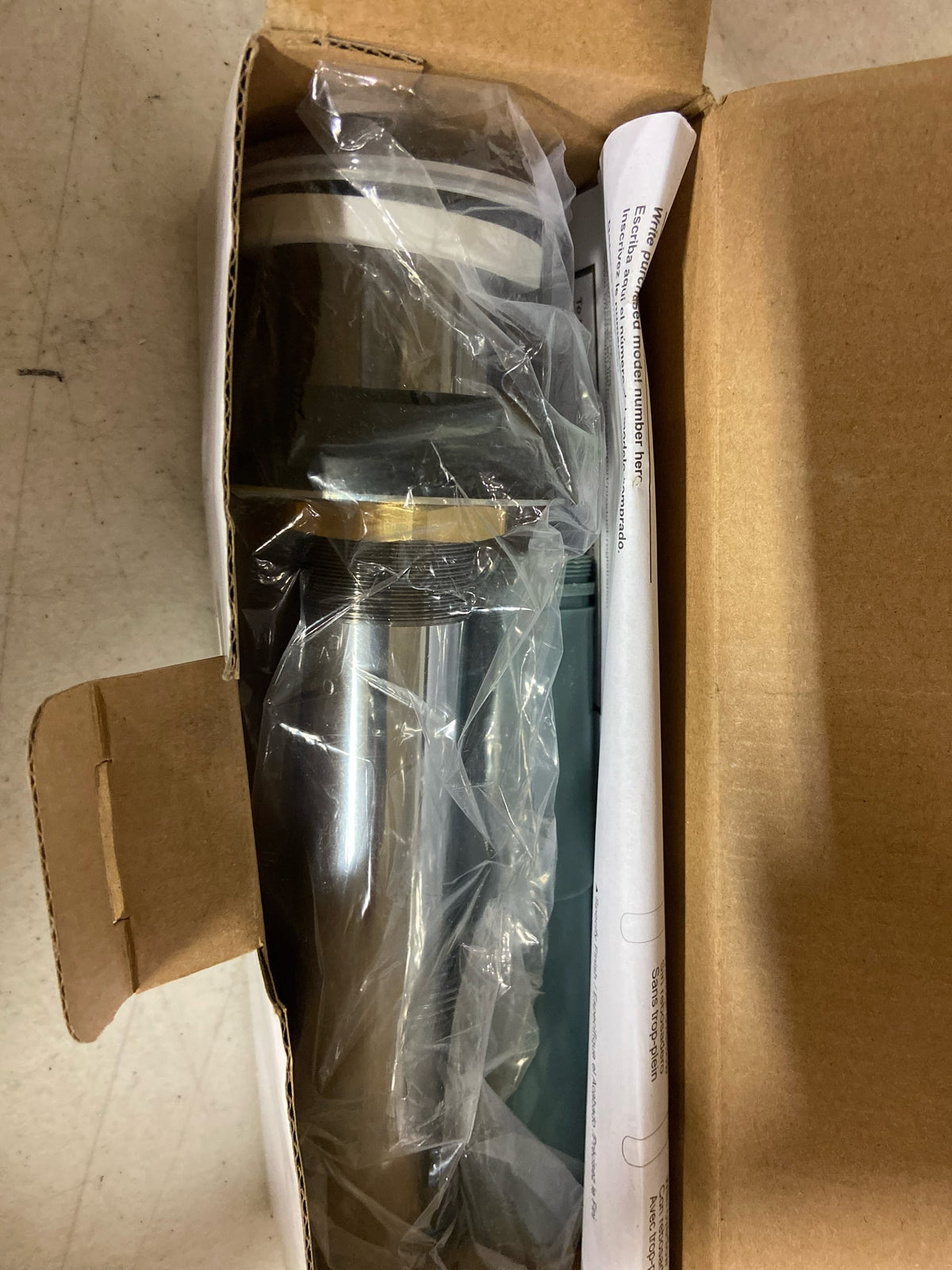Brizo RP81627SL 1-5/8" Push Pop-Up Drain Assembly - Less Overflow - Luxe Steel