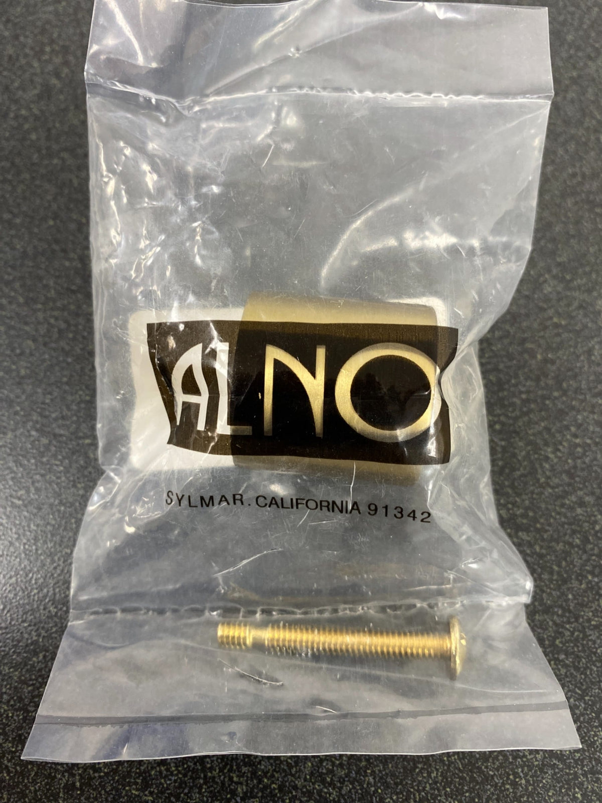 Alno A823-1-SB Contemporary 1 Inch Cylindrical Whistle Cabinet Knob - Satin Brass
