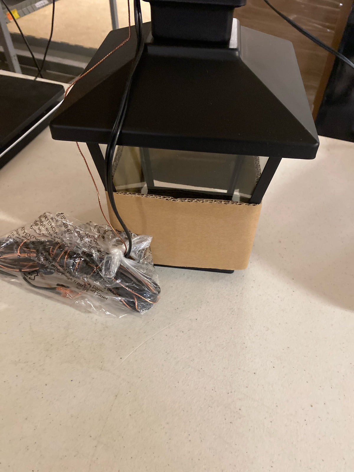 Millennium Lighting Bellmon 1 Light Outdoor Hanging Lantern with Clear Glass Shade Powder Coat Bronze Bronze