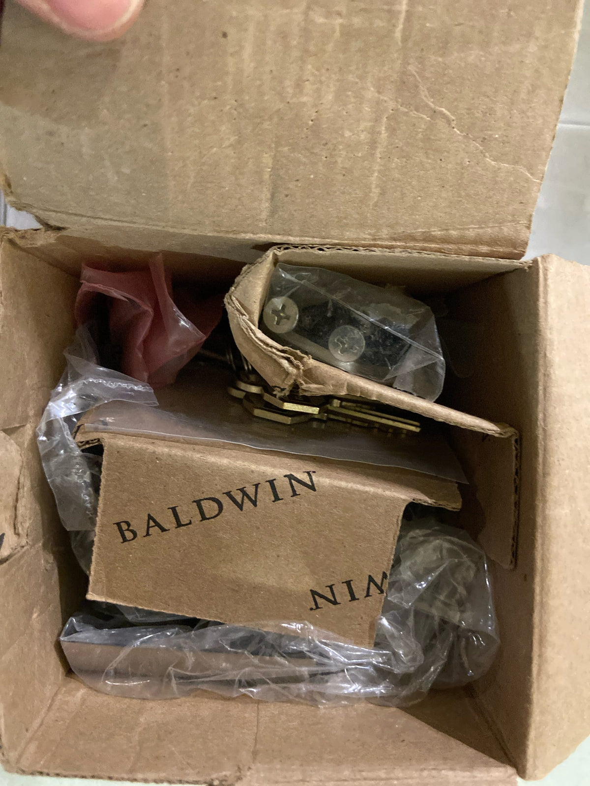 Baldwin Hardware 85386.056.RENT Handle Set