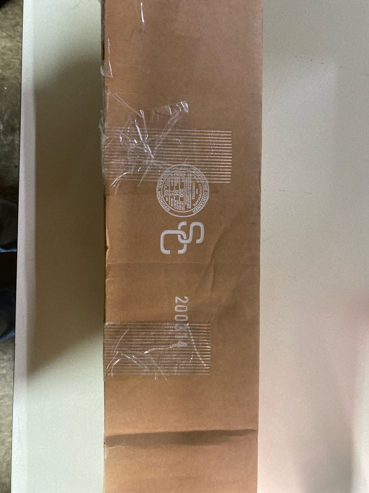 Easy Track RR1036 35 Inch Wardrobe Rods with Mounting Brackets for Easy Track Closet System - Pair - White