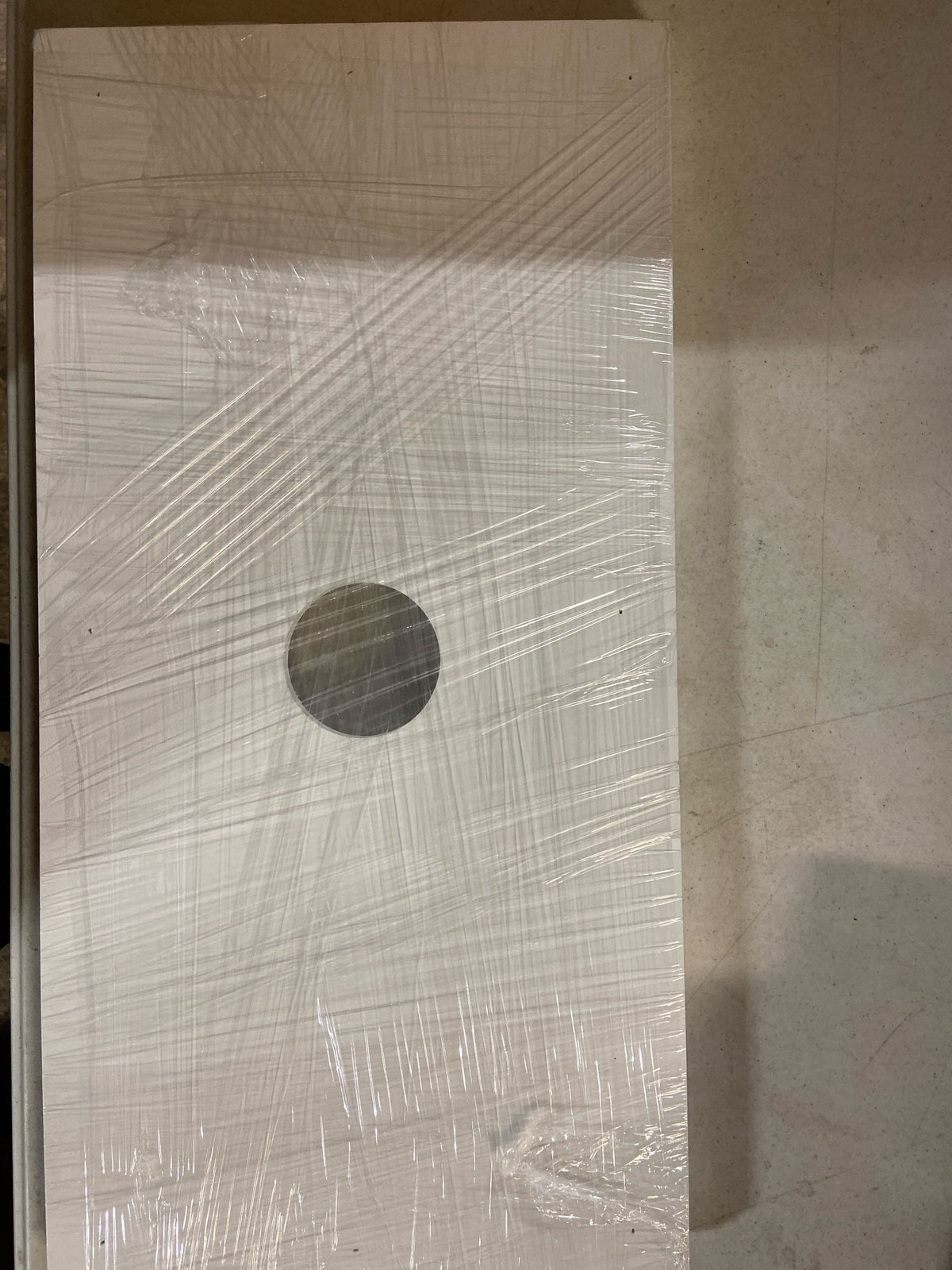 Ekena Millwork Rectangle Architectural Grade PVC Ceiling Medallion, 24"W x 12"H x 3"ID x 8 1/4"C x 1"P, One-Piece