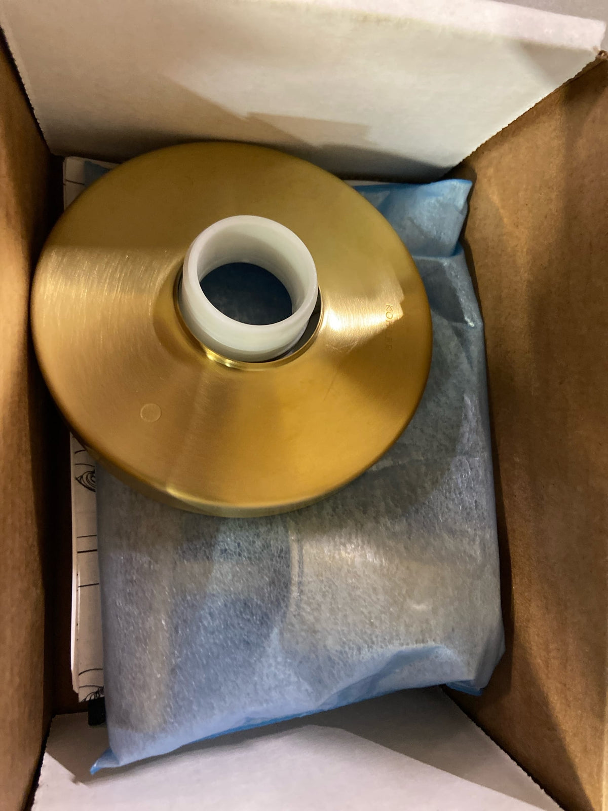 Kohler K-T14491-4-2MB Purist Single Handle 2 or 3 Function Diverter Valve Trim - Less Valve - Vibrant Brushed Moderne Brass