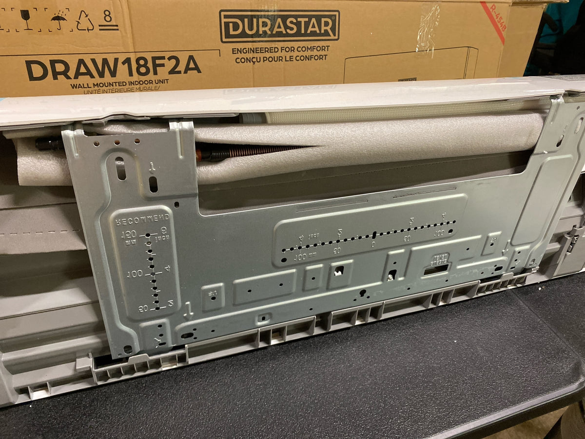 Durastar DRAW18F2A 18,000 BTU Cooling / 7,000 BTU Heating Mini Split Wall Mount Indoor Unit - N/A