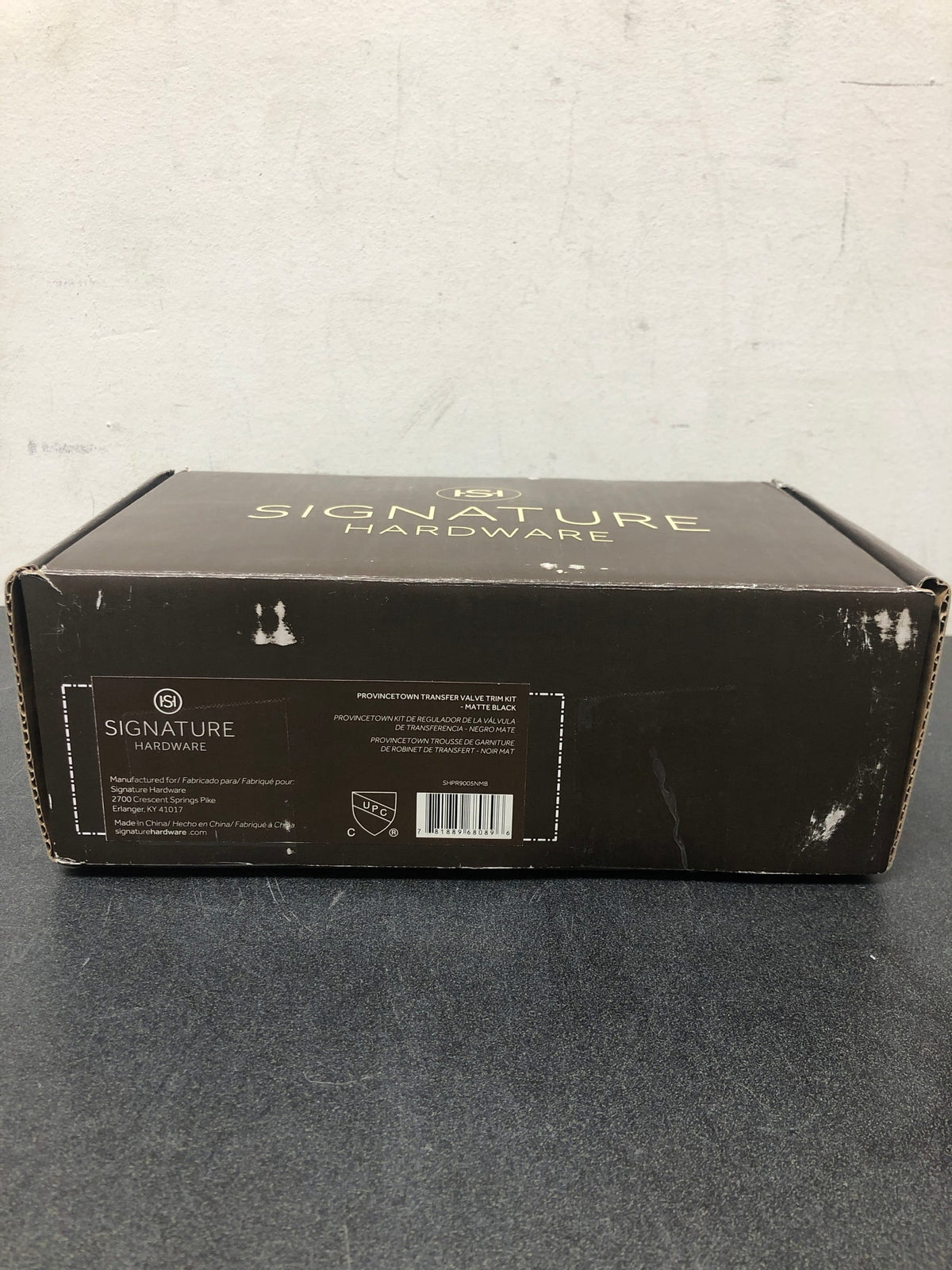 Signature Hardware 476989 Provincetown 6 Function Diverter Valve Trim - Less Valve - Matte Black