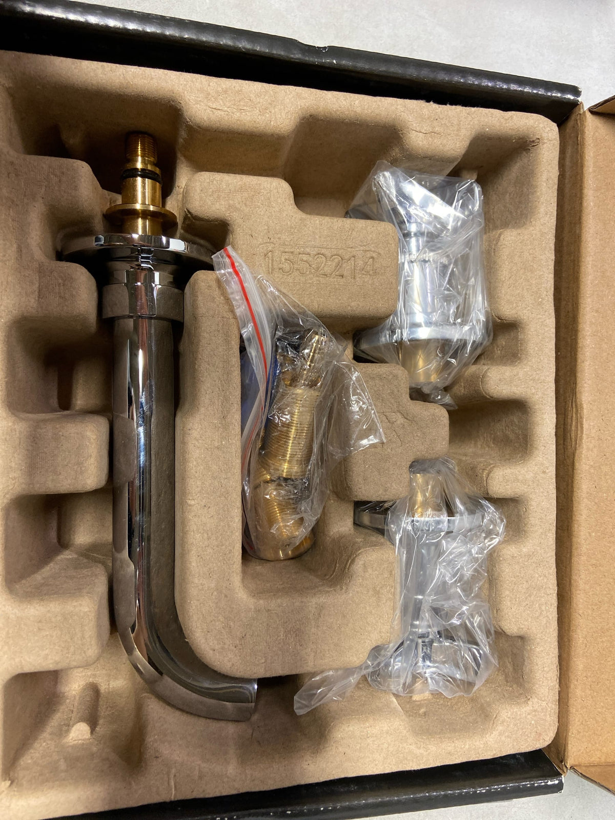 Kohler K-T35909-3-CP Castia by Studio McGee 1.2 GPM Wall Mounted Widespread Bathroom Faucet - Polished Chrome