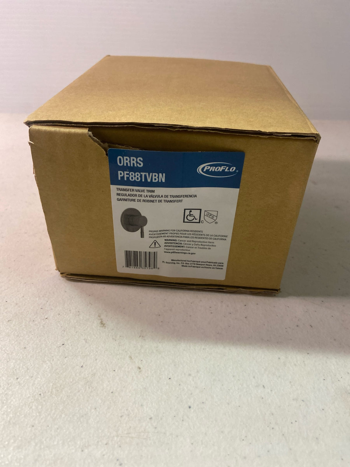 PROFLO PF88TVBN Orrs Single Handle 6 Function Diverter Valve Trim - Brushed Nickel