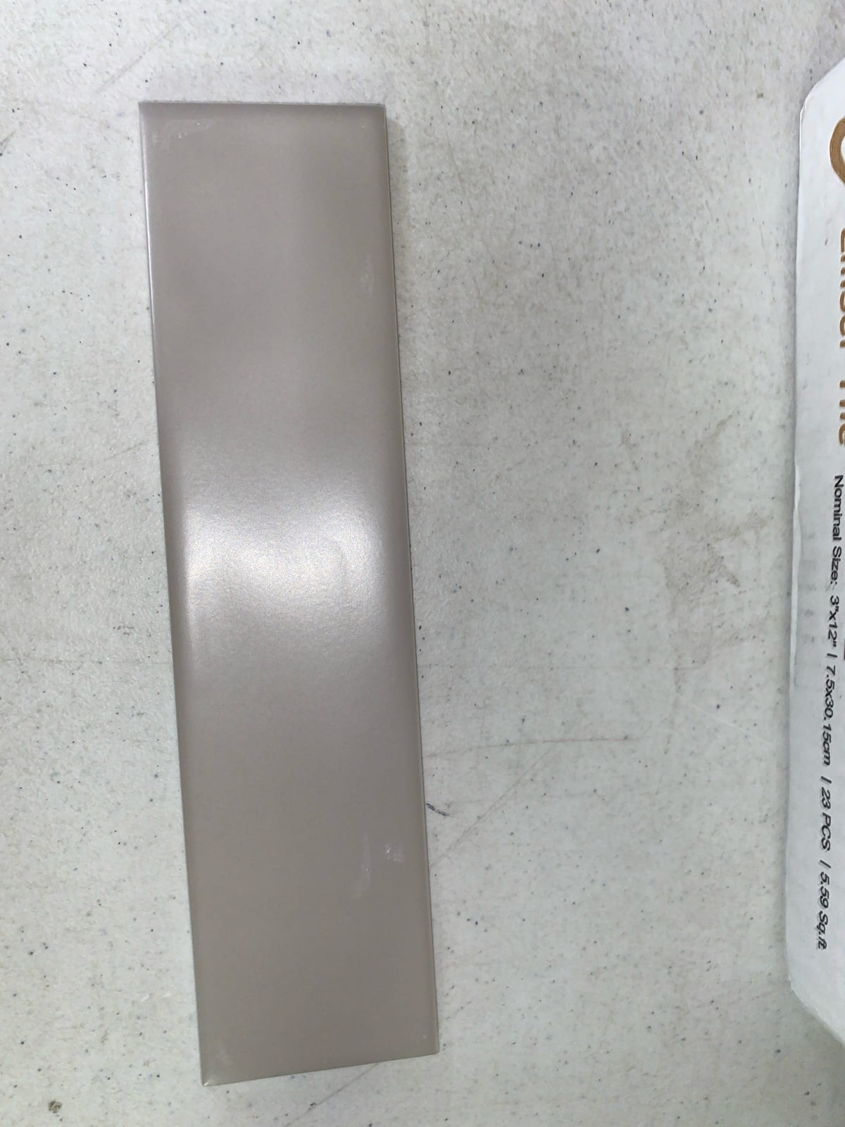 Emser Tile F46CRAFFA0312M Craft II - 3" x 12" Rectangle Wall Tile - Matte Visual - Sold by Carton (5.6 SF/Carton) - Fawn