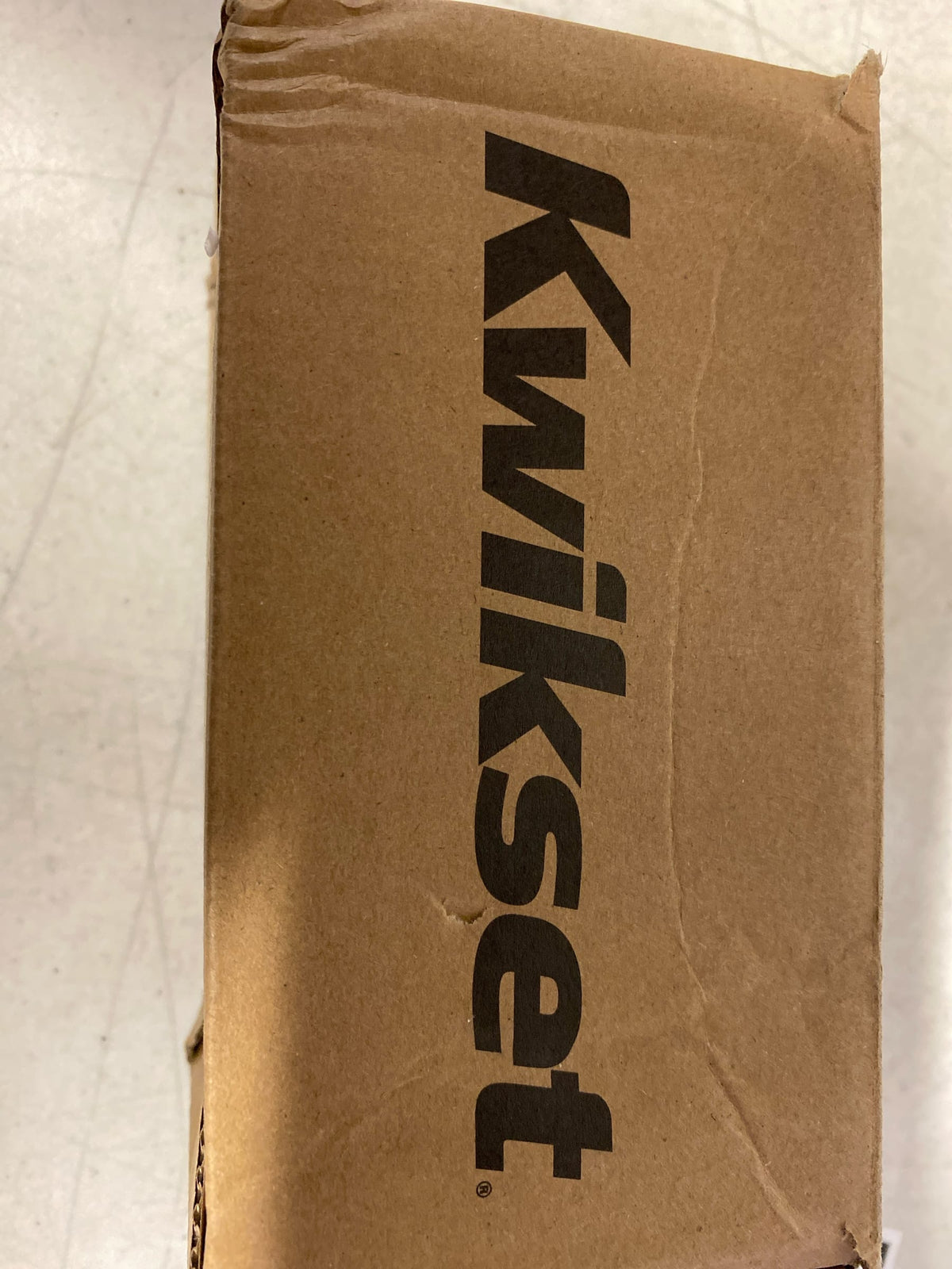 Kwikset 971CSLSQT-514 Casey Single Cylinder Interior Pack with Square Rose for 818 Low Profile Handlesets - Iron Black
