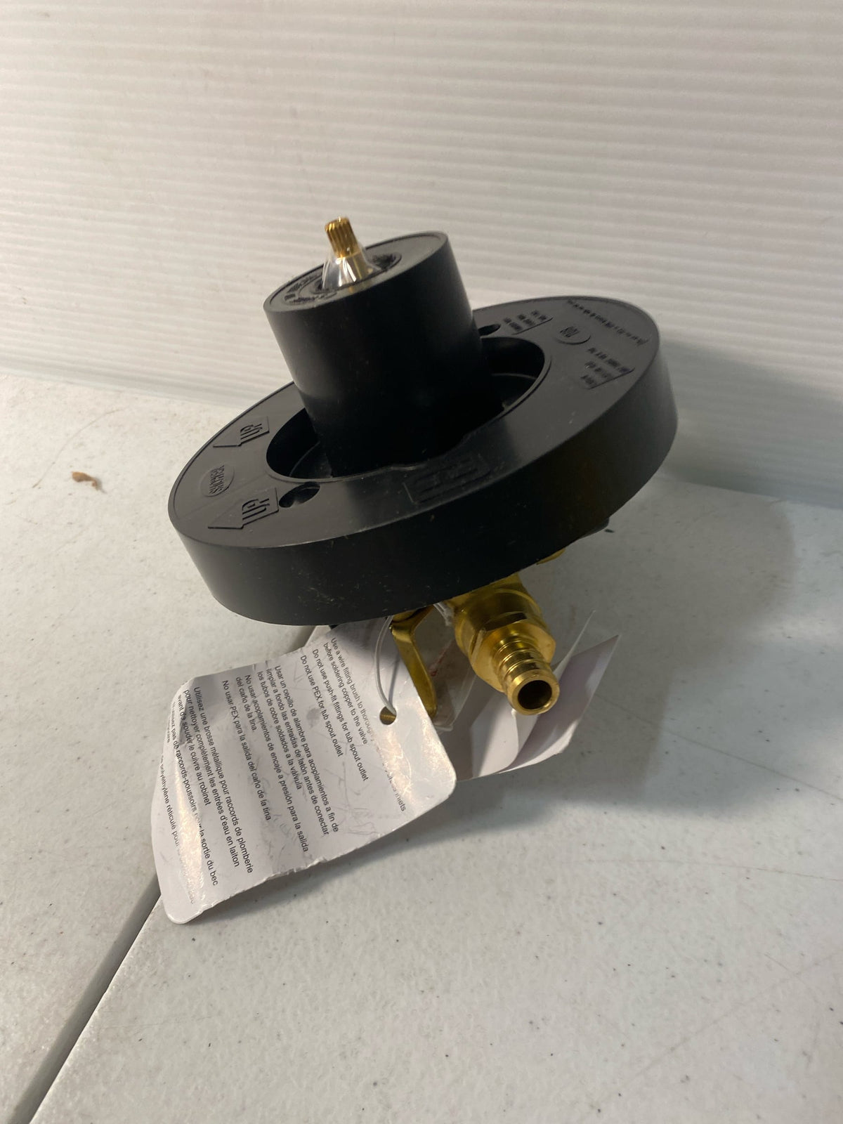 PROFLO PF4001P 4001 Series Pressure Balanced Tub and Shower Faucet Valve with Stops PEX ASTM F1807 Crimp Connector - N/A